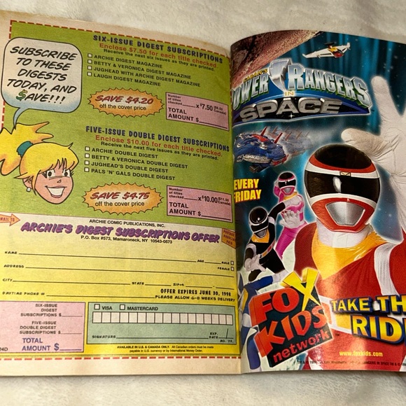 📚BOOK SALE 5 for $20📚 Archie's Double Digest No. 100 June 1998 - Picture 11 of 12